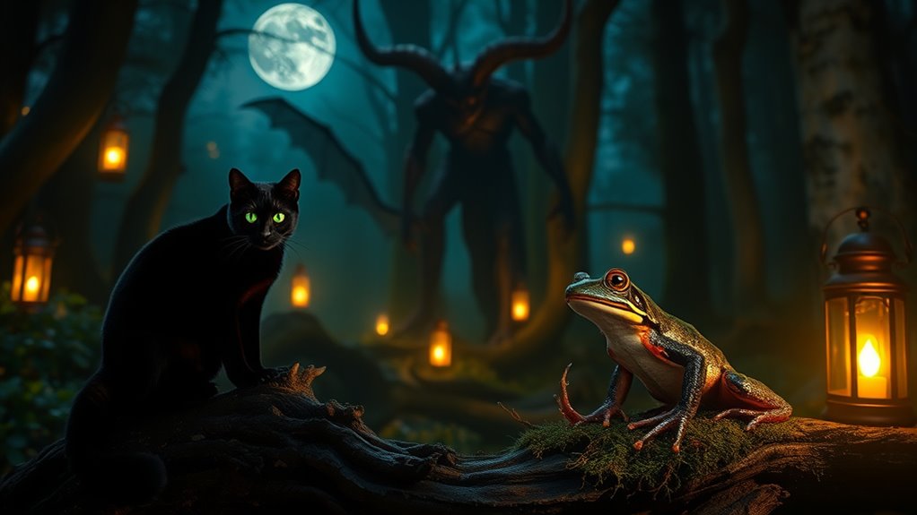 familiar enhances magical effectiveness