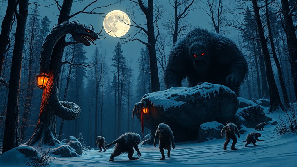 festive monster legends