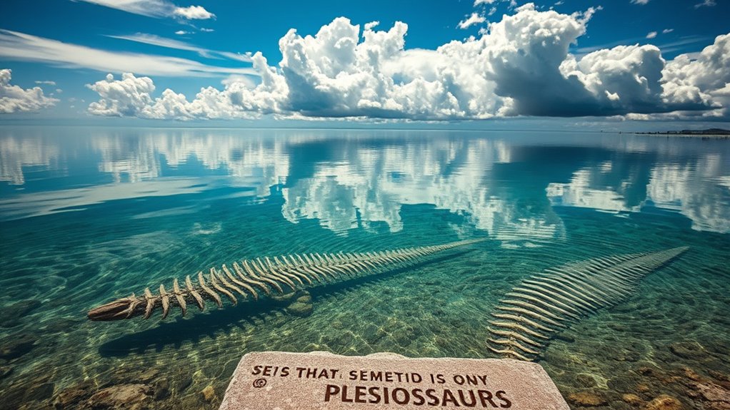 fossil evidence supports plesiosaurs