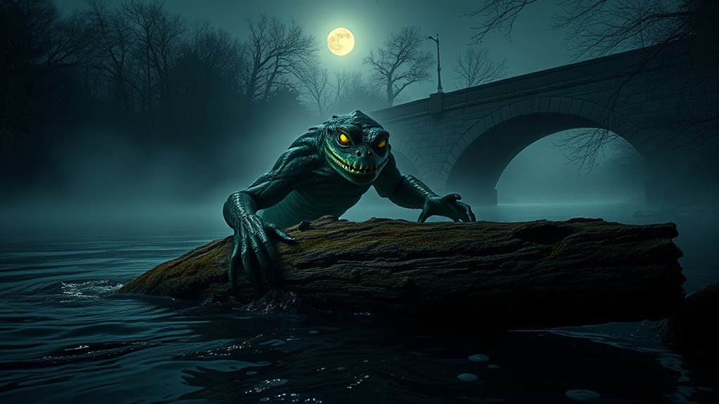 frogmen sightings from 1955