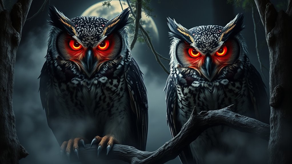 giant cannibalistic owl myth