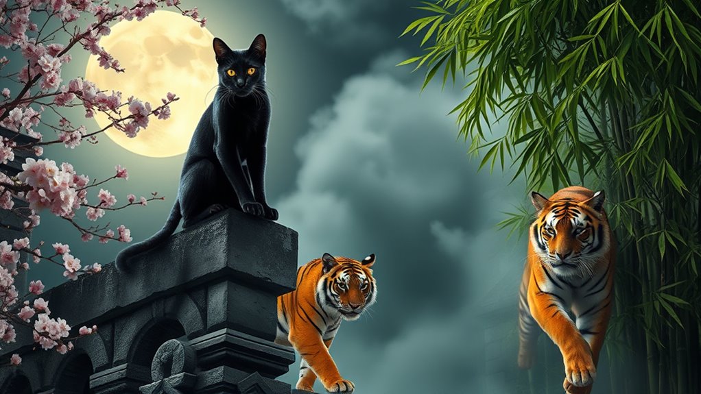 global shapeshifting feline mythology