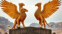 golden mythical guardians