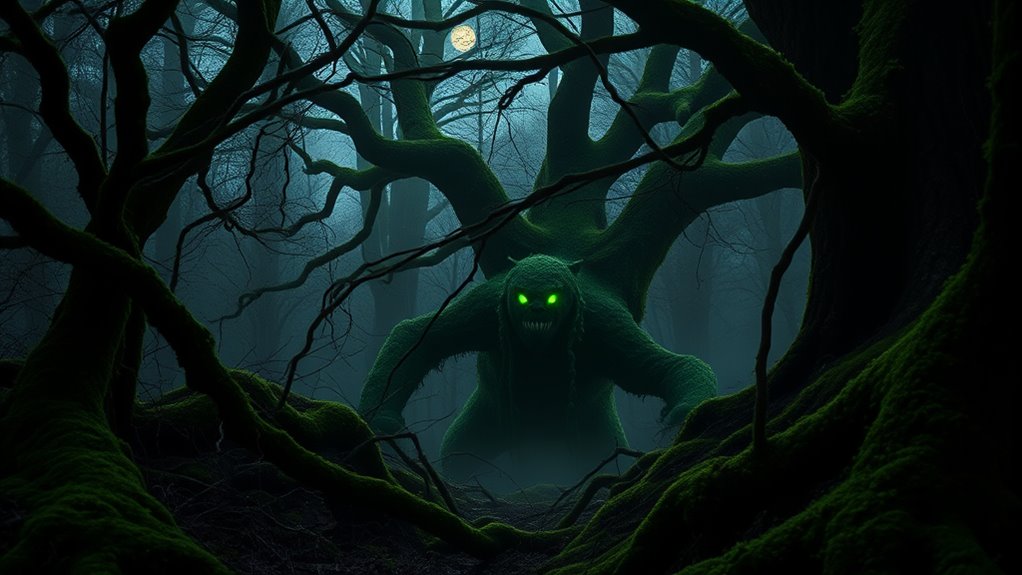green forest s mythical guardian