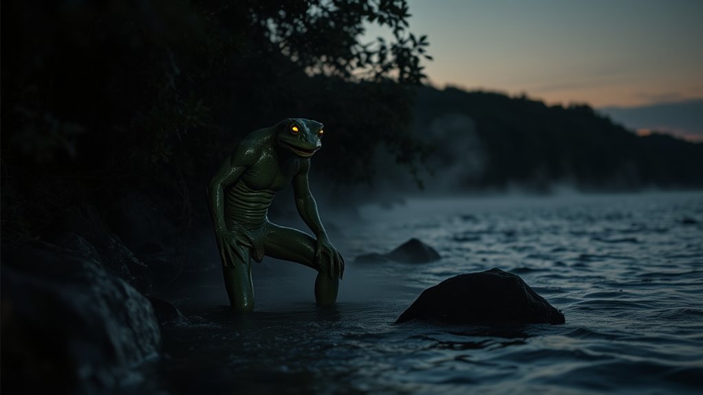 humanoid frog creatures legend