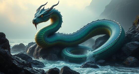 irish serpentine dragon myth