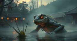 japanese lizard creature legends