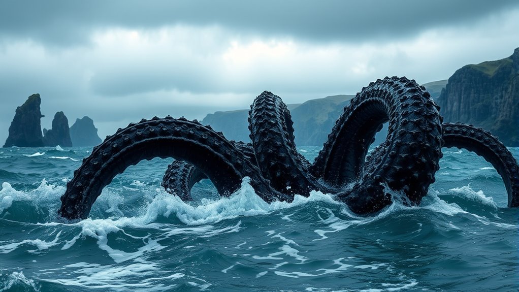 kraken symbolizes ocean s peril