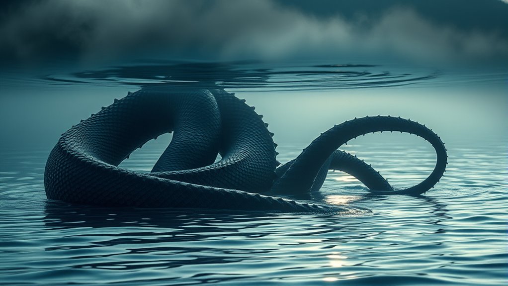 lake tota kraken legend