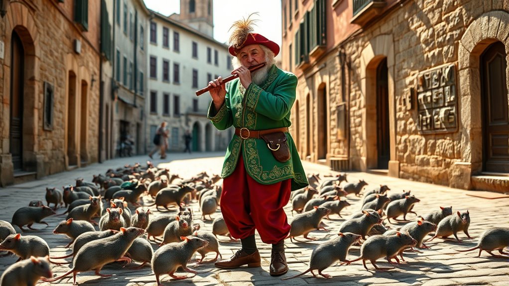 legendary hamelin rat catcher