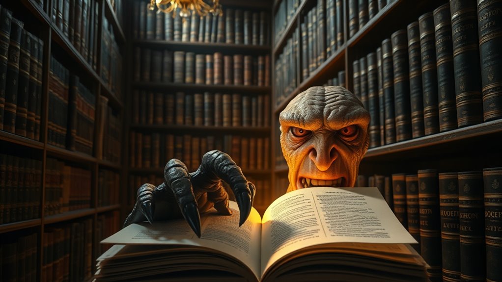 literature reshapes monster perceptions