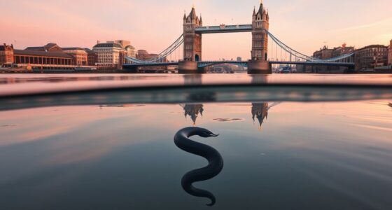 london s thames serpent sighting
