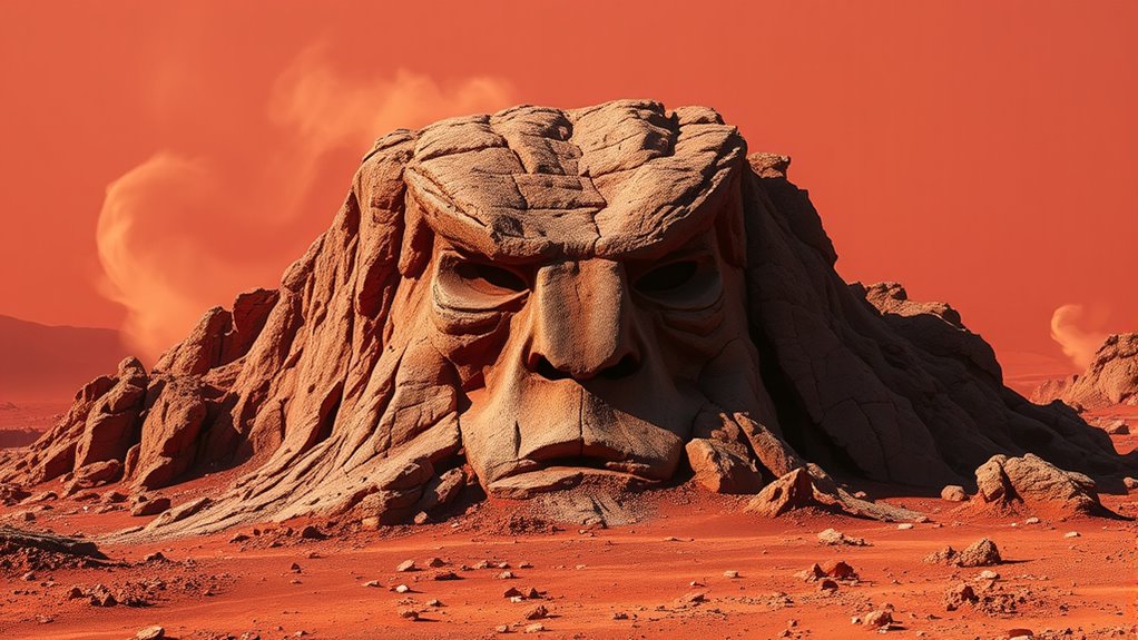 mars s natural formations reveal illusions