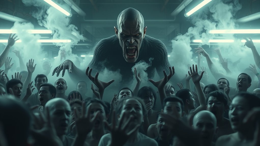 mass hysteria and monsters