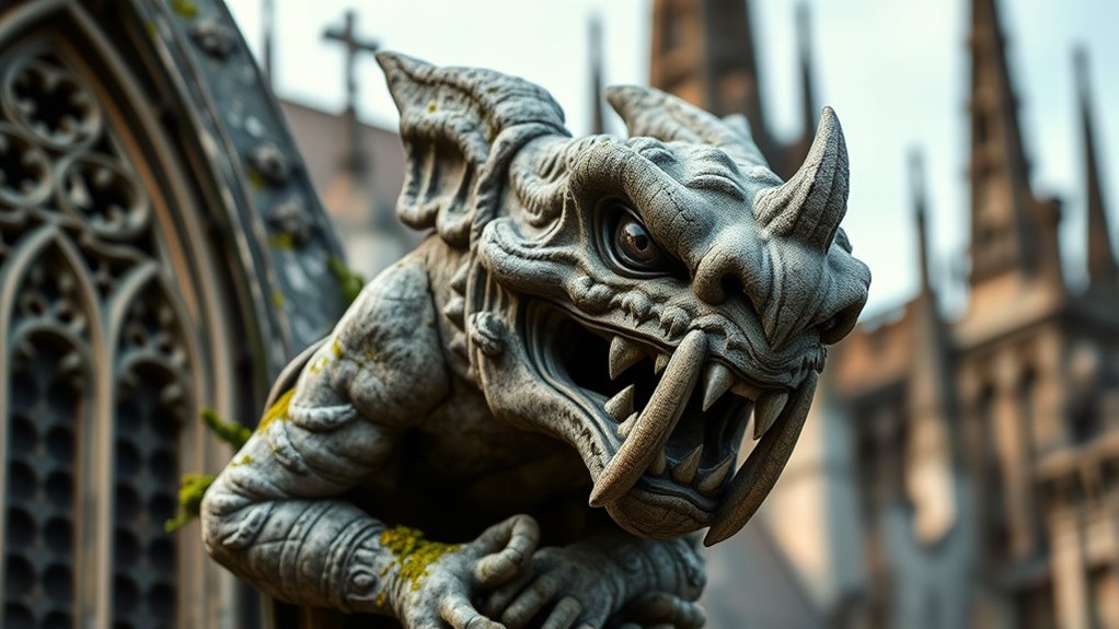 medieval gargoyles in pop