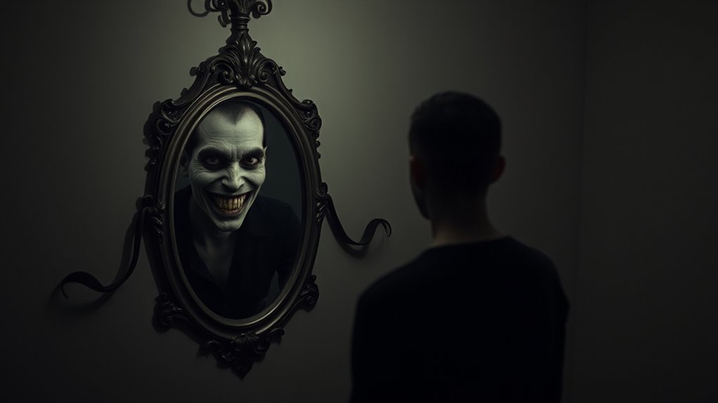 mirror reflections reveal inner duality