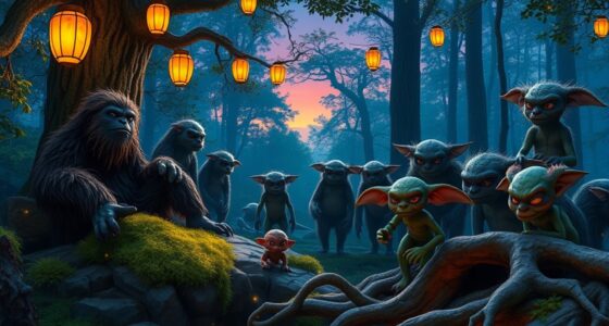 monster social behavior patterns