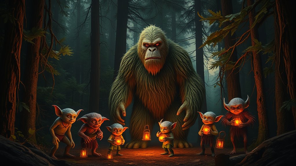 monster social hierarchies and alliances