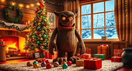 monsters christmas tradition roles