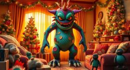 monsters christmas tradition roles