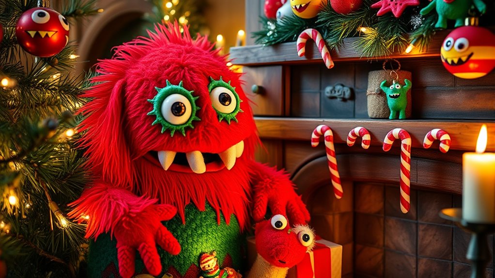 monsters symbolize festive virtues