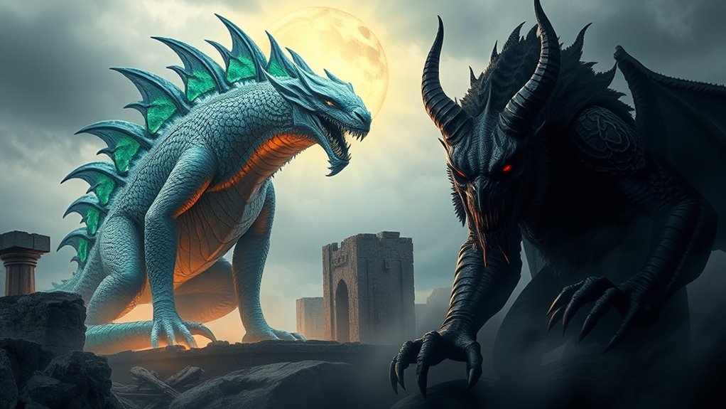 monsters symbolize human fears