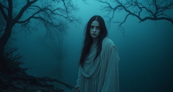 mourning woman of latin america