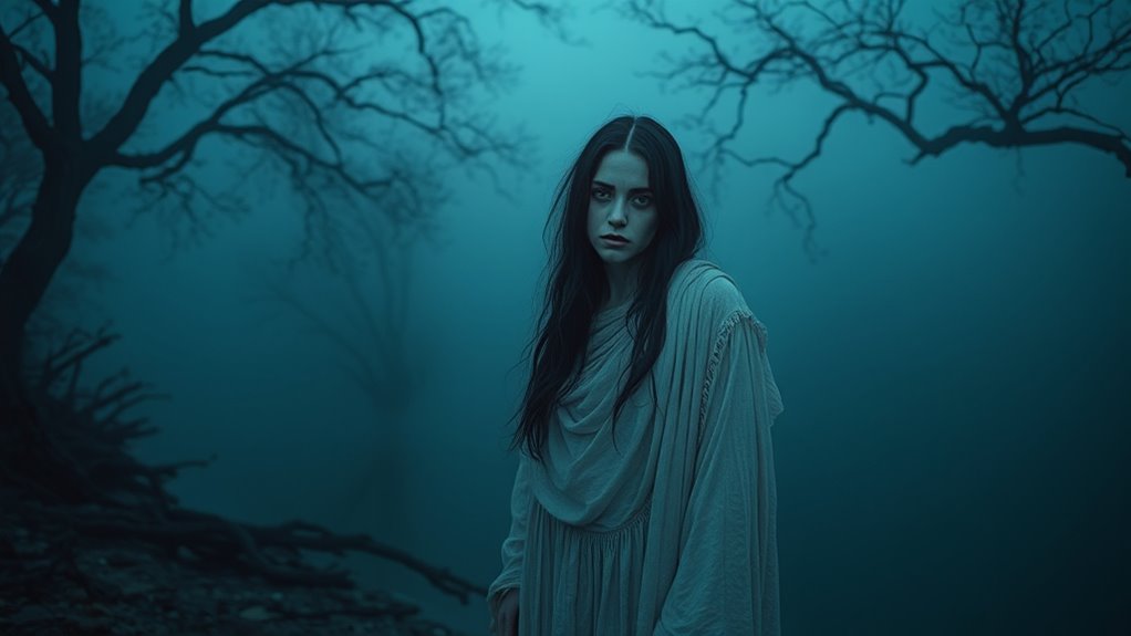 mourning woman of latin america