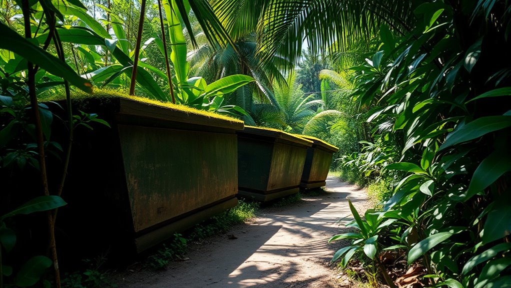 moving coffins symbolize ancestral connection