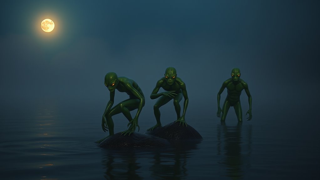 mysterious amphibian cryptid sightings