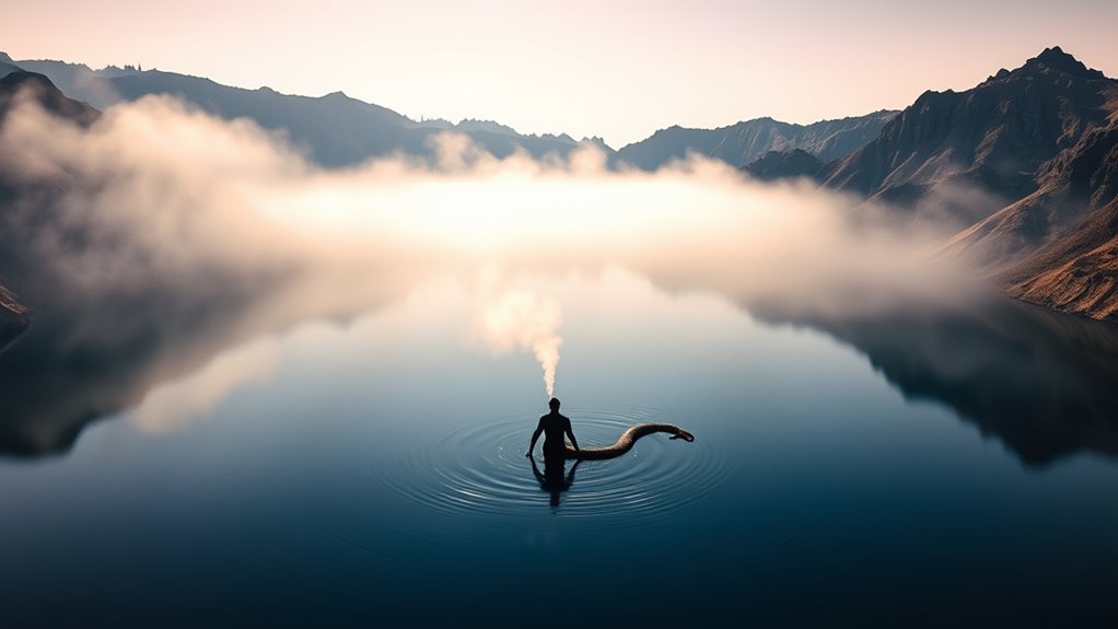 mysterious creature of crater