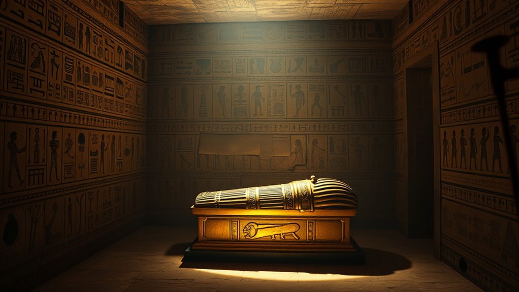 mystery surrounding tut s tomb