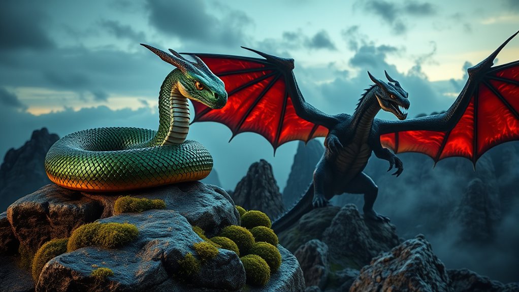 mythical creatures symbolize transformation