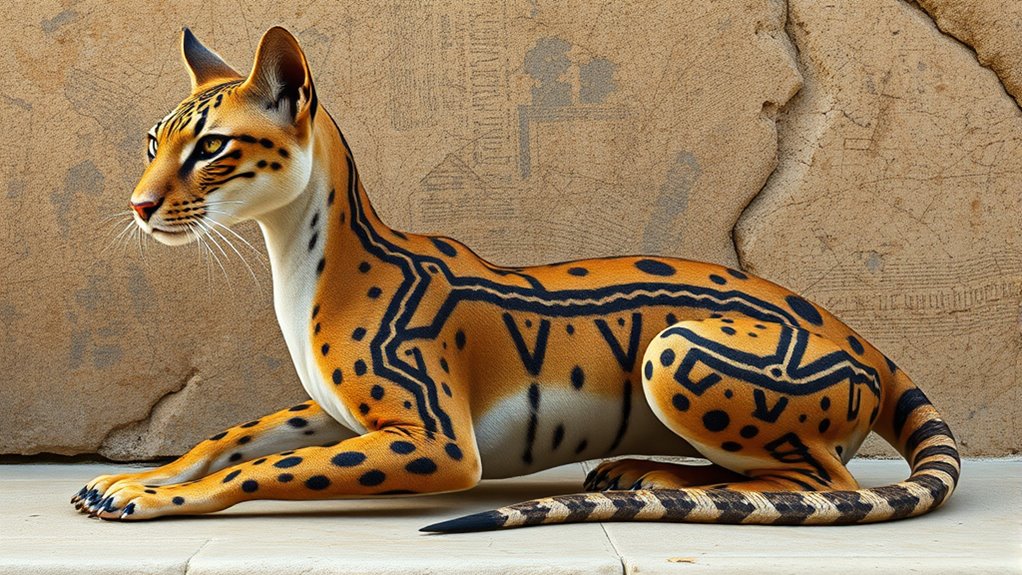 mythical egyptian serpent leopard