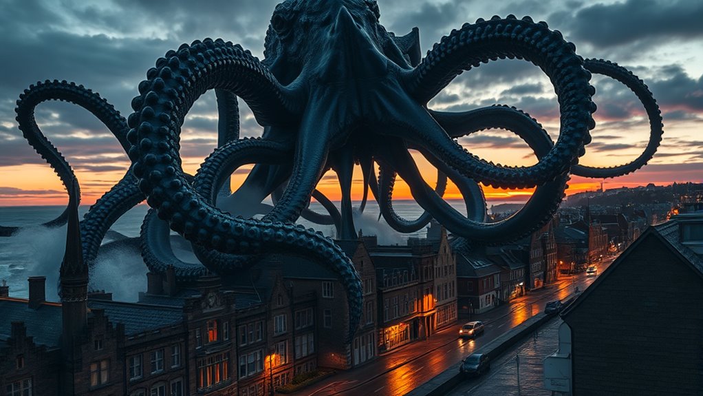 mythical kraken attacks coventry