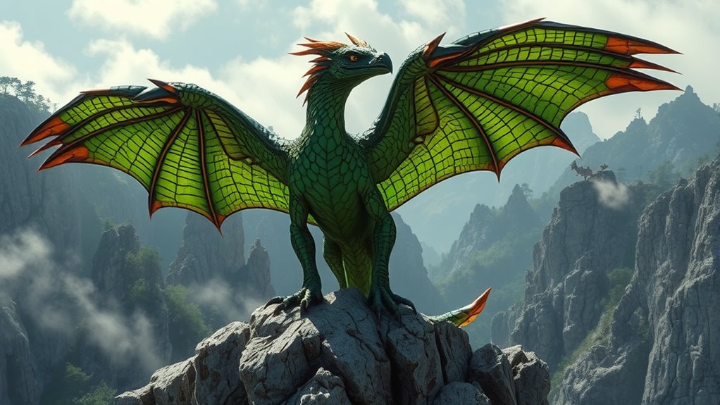 mythical mountain guardian symbol