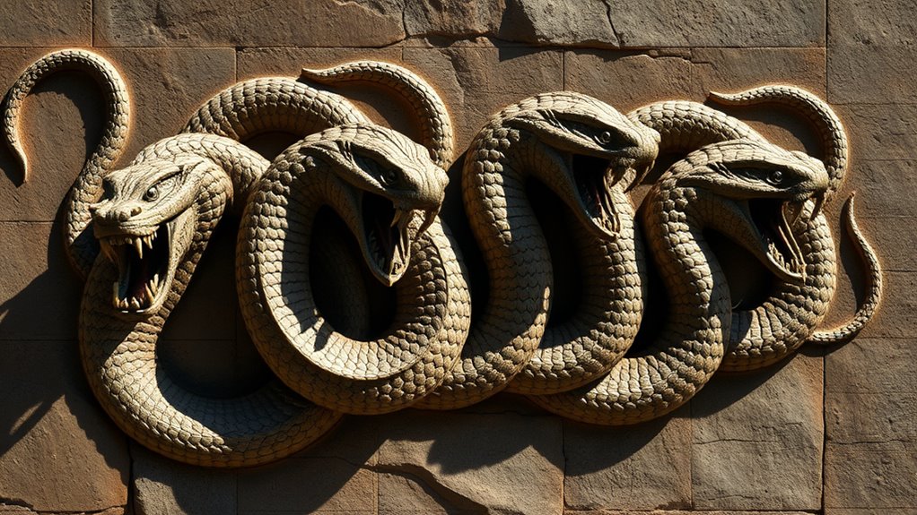 mythical multi headed serpents