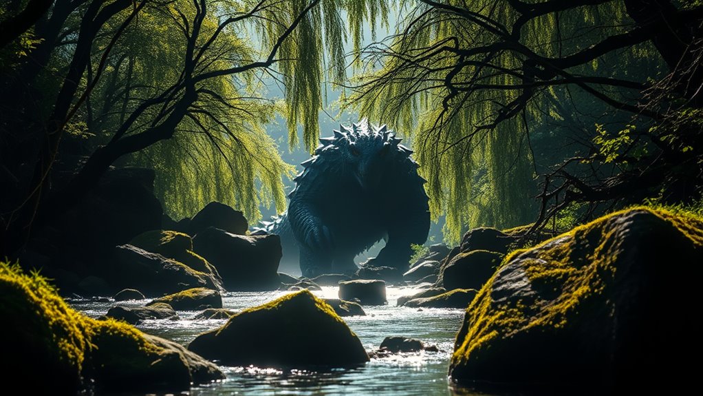 mythical river creature s ecological influence