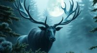 norse forest elk spirit