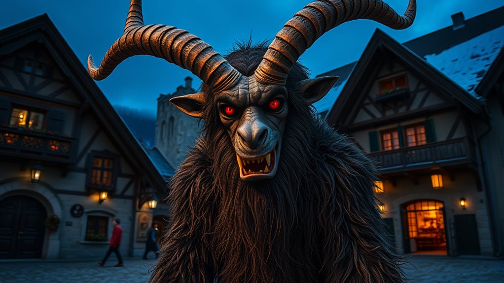 origins of krampus folklore