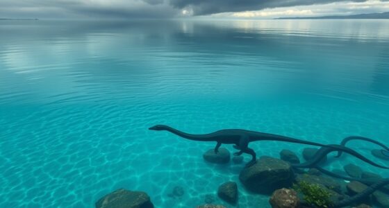 plesiosaurs lake monster fossils