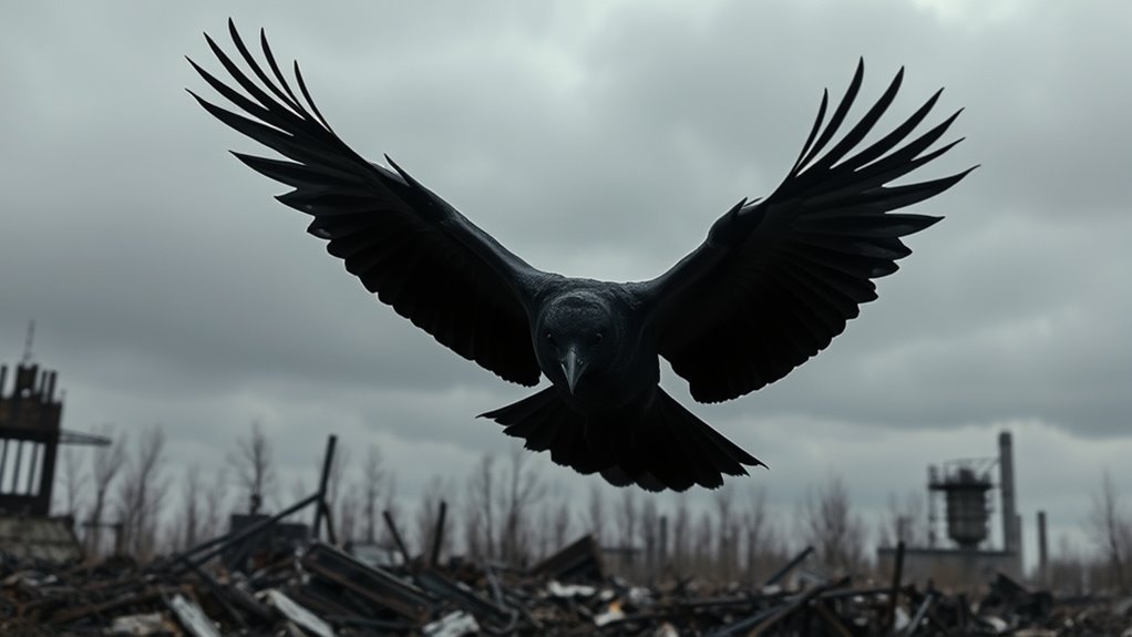 radiation adapted mysterious bird