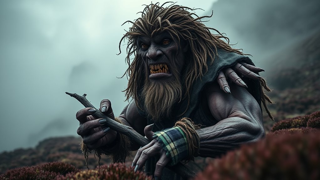 scottish mythical guardian trickster