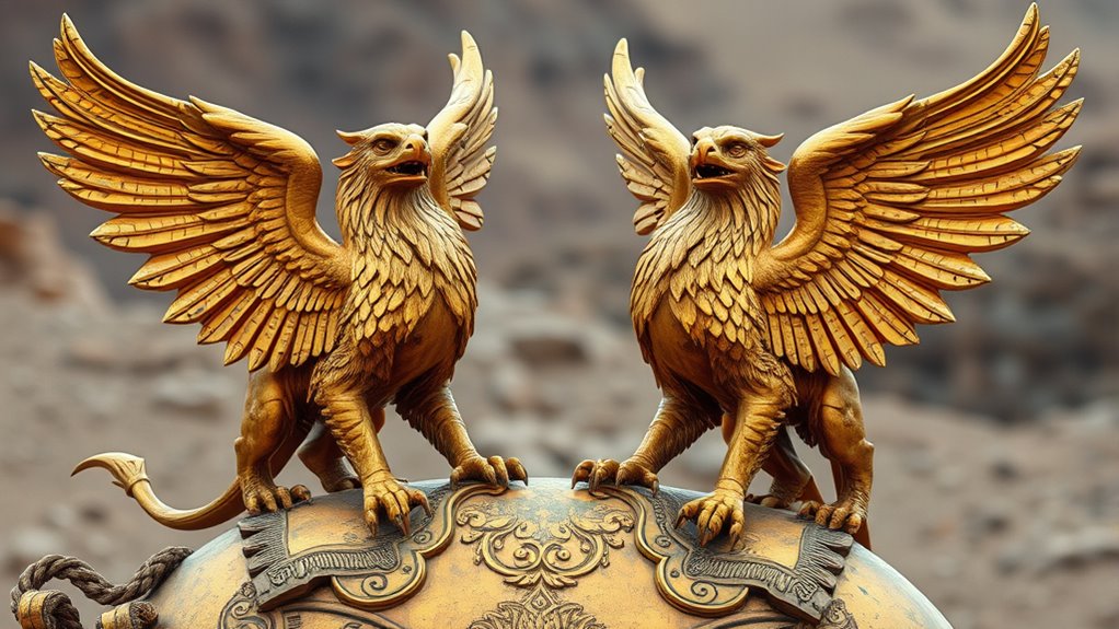 scythian griffins symbolize divine guardians