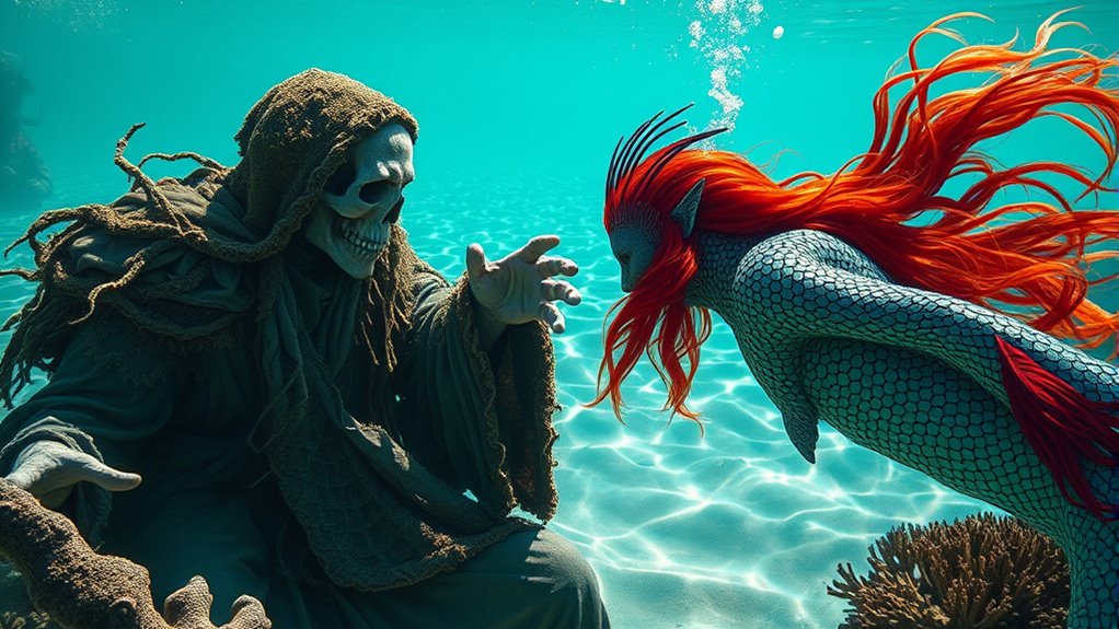 sea monks and mermen legends