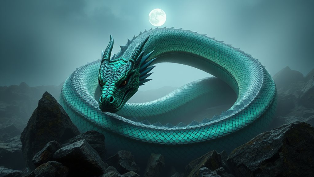 serpentine irish dragon legend