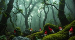 small forest dwelling spirits