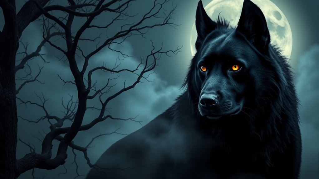 somerset s benevolent black dog