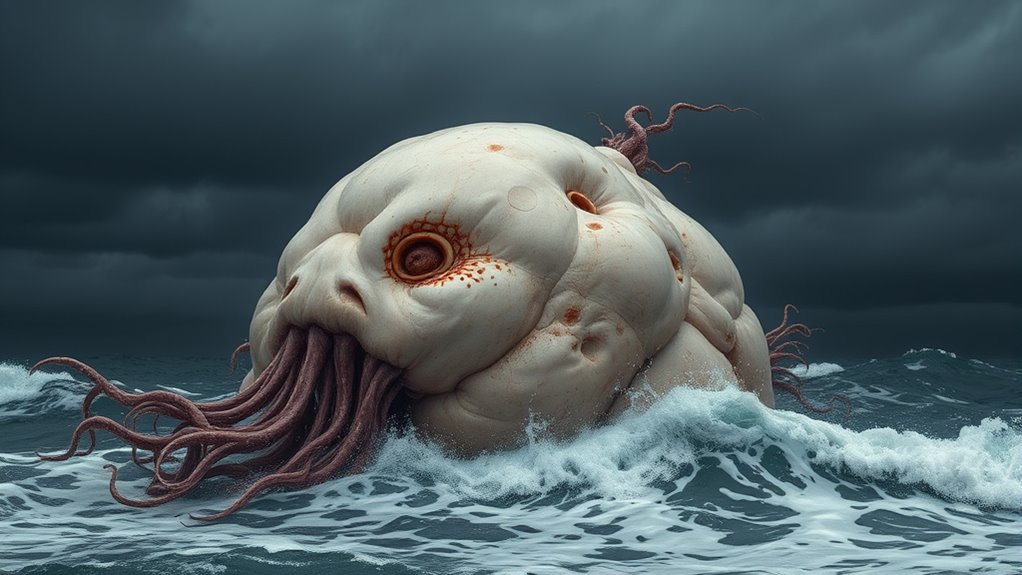 unidentified sea blob sightings