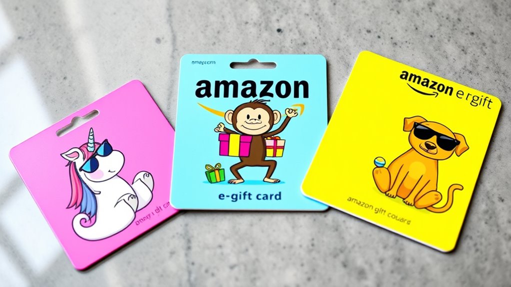 funny amazon gift card designs